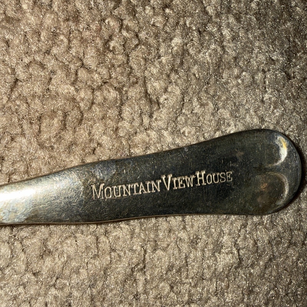 Vintage Meriden Brita Co XII‎ Fork, Mountain View House Souvenir, New Hampshire